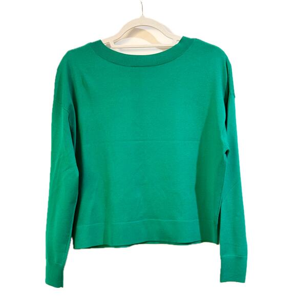 Express Golf Green Reversible Silky Soft Sweater Size XS NWT - Picture 4 of 8